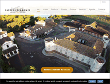Tablet Screenshot of castelldelremei.com